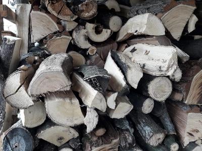 Palivové dřevo tvrdé směs (akát, javor, bez, myrobalán)