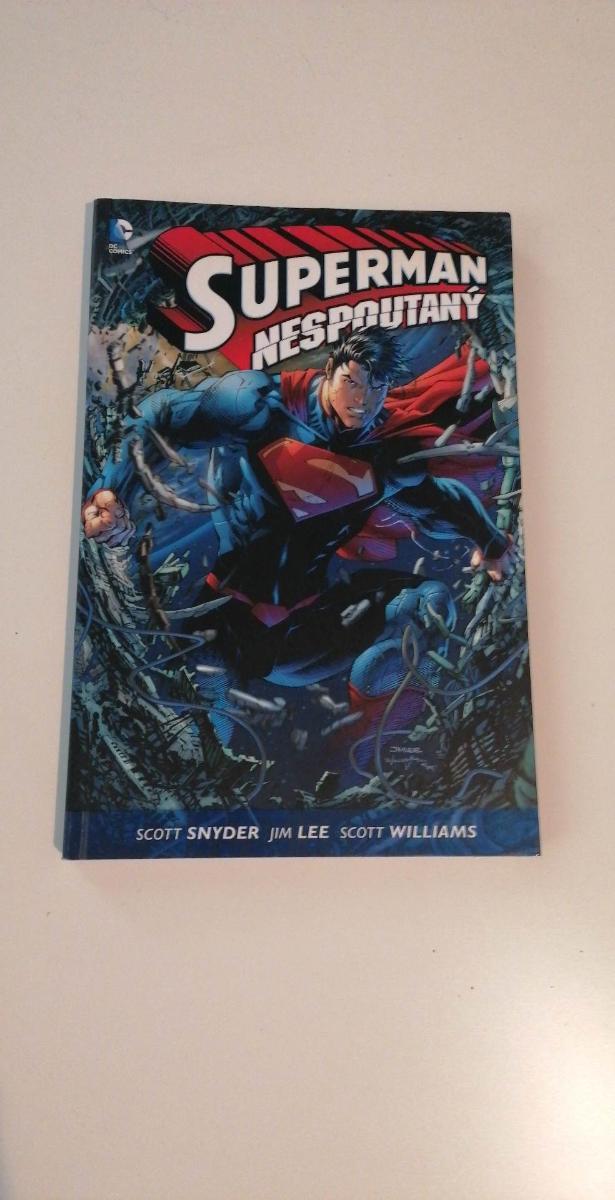Superman Nespoutaný Scot Snyder, Jim Lee, Scot Williams Top stav - Knihy a časopisy
