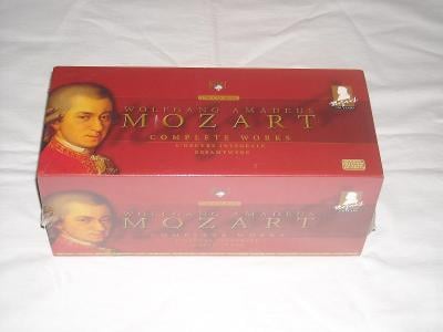 Wolfgang Amadeus Mozart - Complete Works - 170 CD - NOVÉ