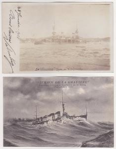 Francie, lodě (2 ks) 1904-1914