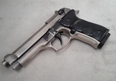 Pistole Beretta 92F, expanzní, pěkná, 9mm P.A.K., netřeba registrovat 