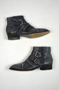 DIESEL dámské kožené boty vel.41 (Zánovní) PC 2647.- 