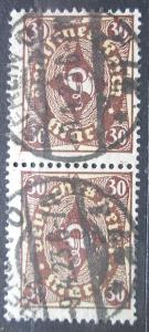 Německo 1922 Poštovní roh pár Mi# 208 0067