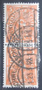 Německo 1922 Poštovní roh pár Mi# 227 0068