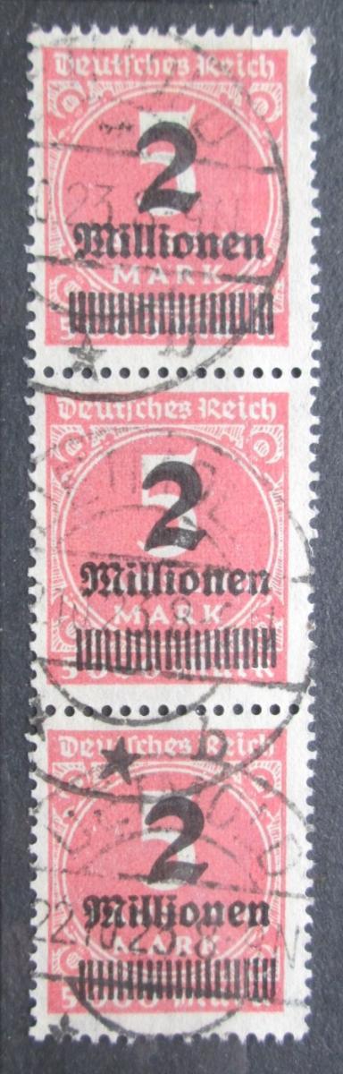 Německo 1923 Nominální hodnota přetisk Mi# 312 Kat 6€ 0075
