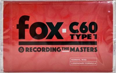 Audio kazeta FOX C60