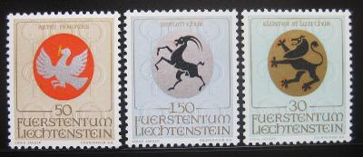Lichtenštejnsko 1969 Znaky Mi# 514-16 0077