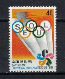 Jižní Korea 1981 - Letní olympijské hry 1988 v Soulu - Michel 1264