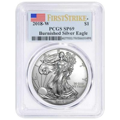 American Silver Eagle 2018 - PCGS MS69 First strike