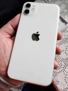 iPhone 11, 64GB 2020 Bílý/stříbrný 