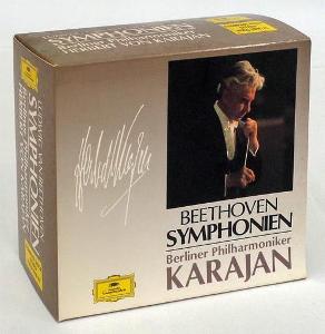 6 CD Karajan & Berliner Philharmoniker - Beethoven Symphonien  (Japan)
