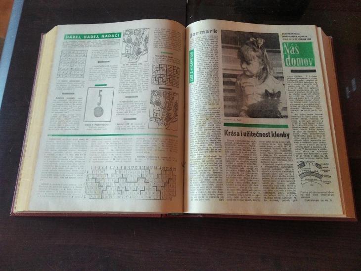 Náš domov 1968 svázané - Knihy a časopisy
