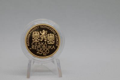 Zlatá minca Hamr v Dobrive, proof