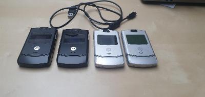 4 x Motorola Razr V3
