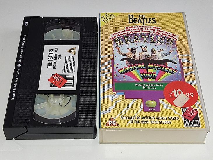 the beatles magical mystery tour vhs