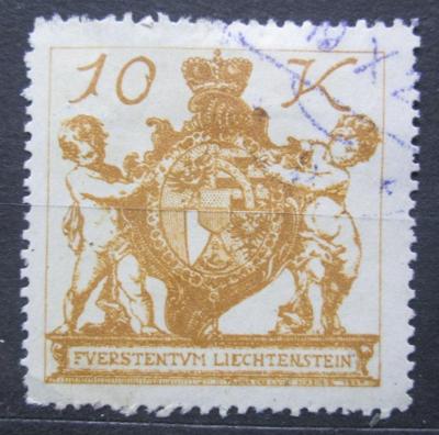 Lichtenštejnsko 1920 Znak knížectví Mi# 39 Kat 7€ 0092