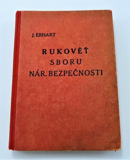 Rukověť četnictva 1937 - Podpis autora Rukověťi - Sběratelství