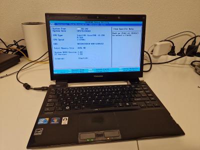 Notebook Toshiba Portege R700