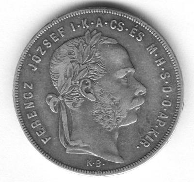 MADARSKO - 1 Forint  1879 - K.B.  -  Ferencz Jozsef I