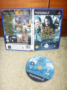 Herr Der Ringe - Die Zwei Türme (DE) horší disk PS2 Playstation 2