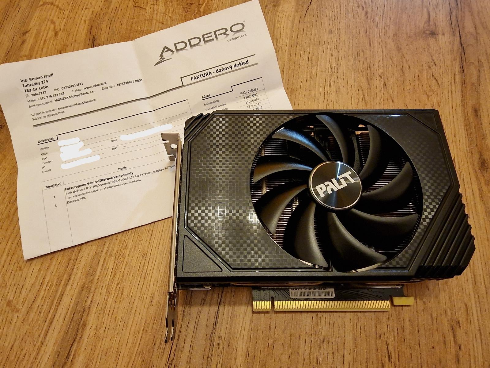 新品未開封 GeForce RTX 3050 StormX 8GB | www.jarussi.com.br