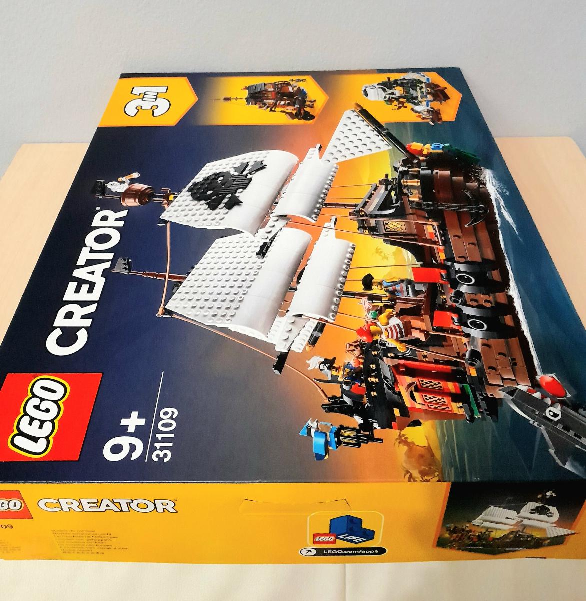 LEGO Creator - 31109 - Pirátská loď - dodání do Vánoc! - Hračky