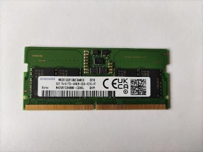 Samsung 8GB RAM DDR5 4800MHz CL40 SODIMM pro notebook