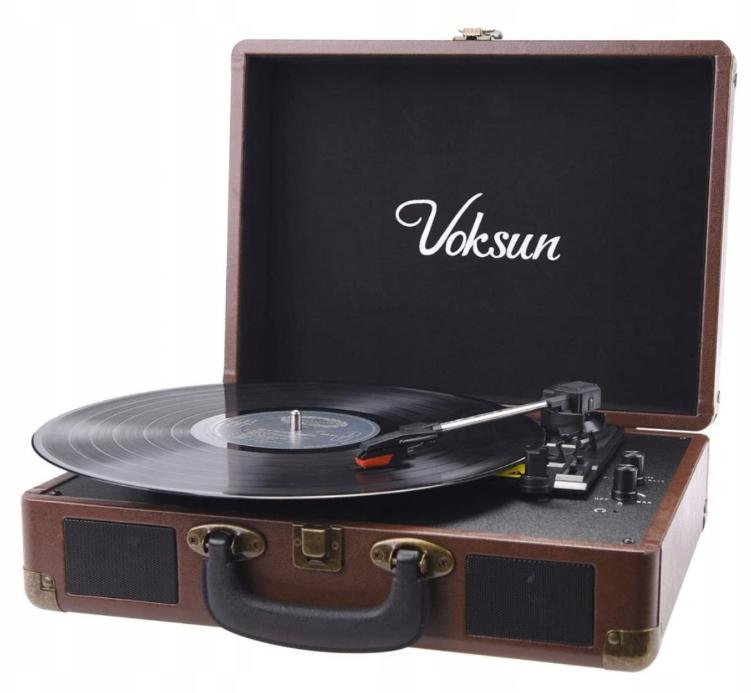 Moderní vinylový gramofon s Bluetooth a USB - VADA / PC 2 500 Kč! - TV, audio, video