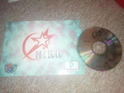 CD - stará počítačová hra HIND s manuálem