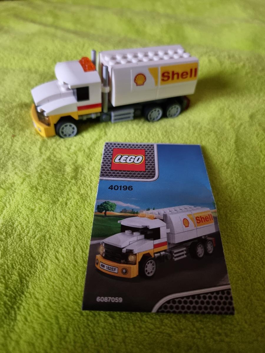 Lego auto cisterna Shell - Hračky