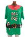 XL/XXL Vánoční zelené tričko Big Elf - Dámské oblečení