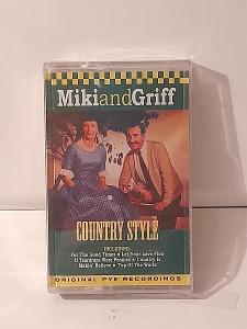 Mc kazeta. MIKI & GRIFF - COUNTRY STYLE. 1999. !!! NEROZBALENO!!!