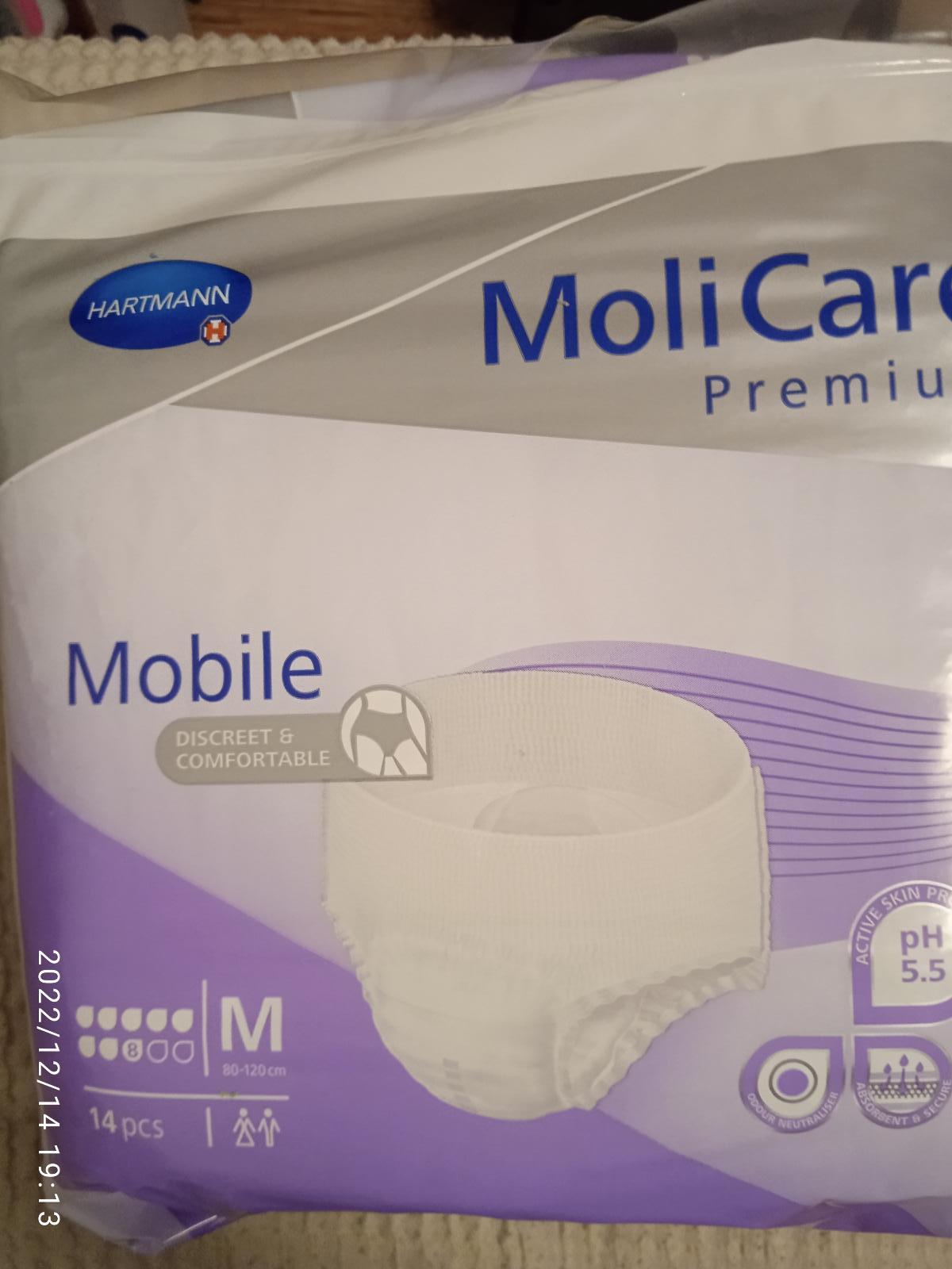 Absorpčné nohavičky pri inkontinencii MoliCare Premium Mobile M - Lekáreň a zdravie