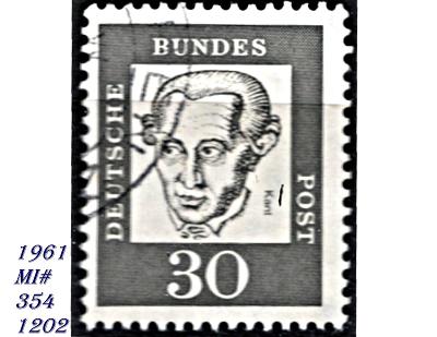 BRD 1961, filosof I. Kant