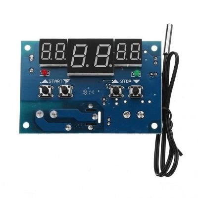 Digitální termostat 12V modul W1401 -9 / +99°C paměť 3x LCD
