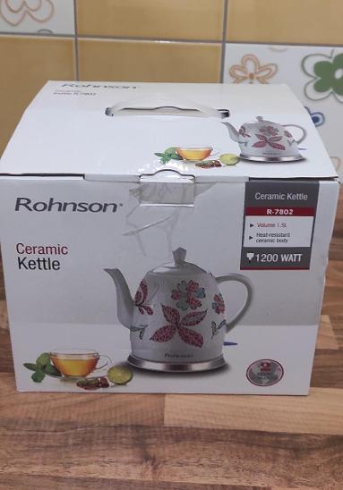 Ceramic Electric Kettle R-7802 - Rohnson