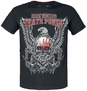 Metal. tričko s kr. rukávom Five Finger Death Punch od EMP - ZĽAVA 50%