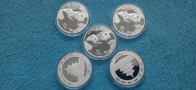 Investiční stříbro - Panda 2023 - 30 gramů 