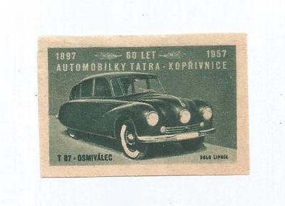 K.č. 2- 1092b Tatra... 1957 Solo Lipník