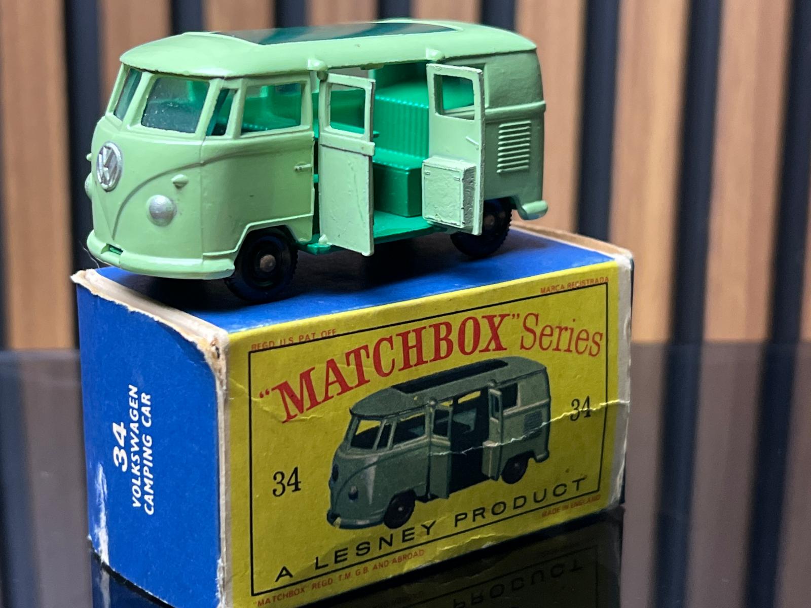 公式の店舗 MATCHBOX No.34 CARAVETTE CAMPER VW ミニカー - amiciaq.it