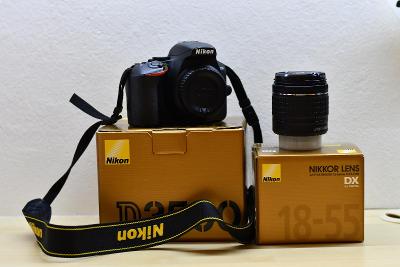 NIKON D3500 + 18-55 mm