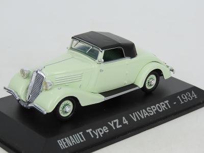 Renault Type YZ 4 Vivasport 1934 1:43 Renault Collection B035