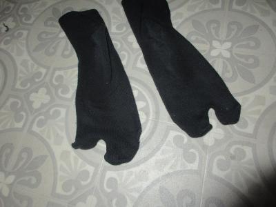 ponožky dámské černé prstové