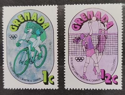 Grenada1976 ** Olympiáda Montreal Kanada.