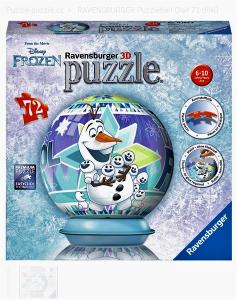 Puzzleball Olaf 72 dílků.