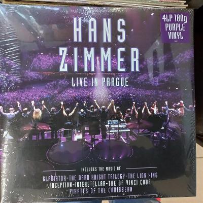 4LP Hans Zimmer - Live In Prague /2017/ Fialové vinyly