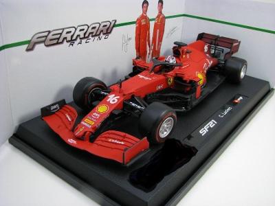 BBURAGO 1/18 Ferrari SF21 No.55 Season Car 16809S CARLOS SAINZ 2021