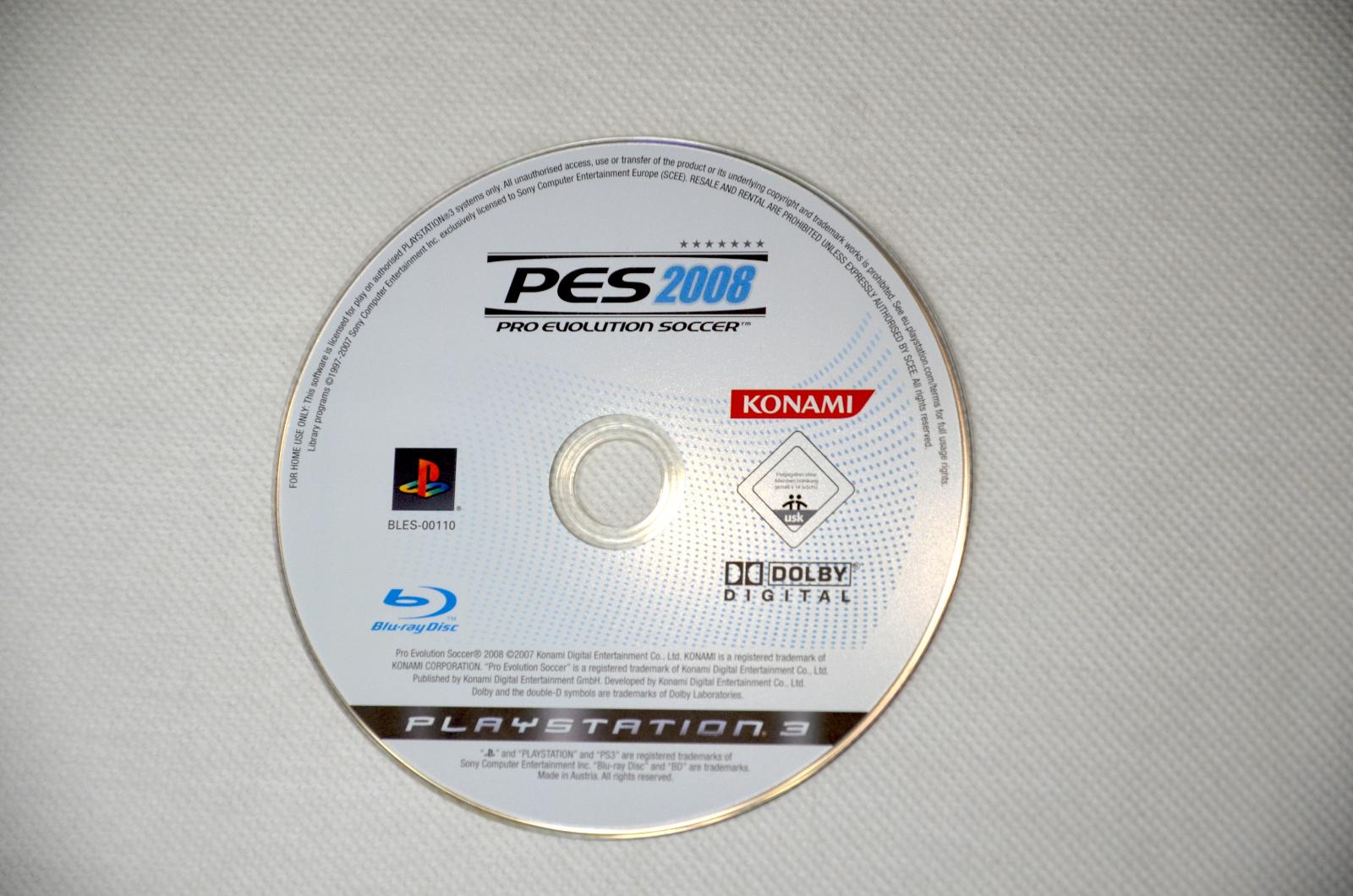 Pre Evolution Soccer 2008 Playstation 3 - Hry
