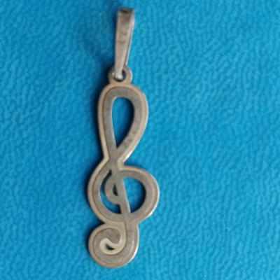 stříbrný přívěsek houslový klíč Ag .925