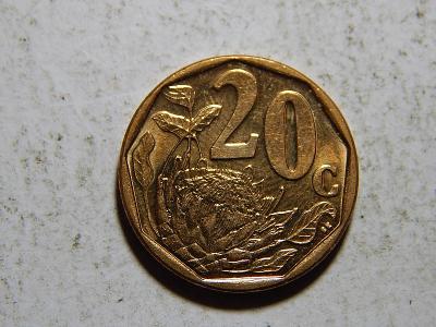 Jižní Afrika 20 Cents 2012 UNC č37306 